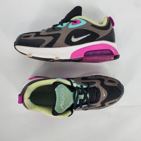 Nike Air Max Running Shoes Grey Black Purple AT5628 004 Size 5.5 Youth 7 Women - Picture 11 of 14